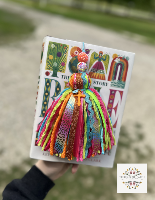 Rainbow Cheetah Tassel