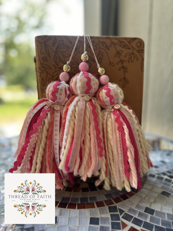 Pretty in Pink Bible Tassel