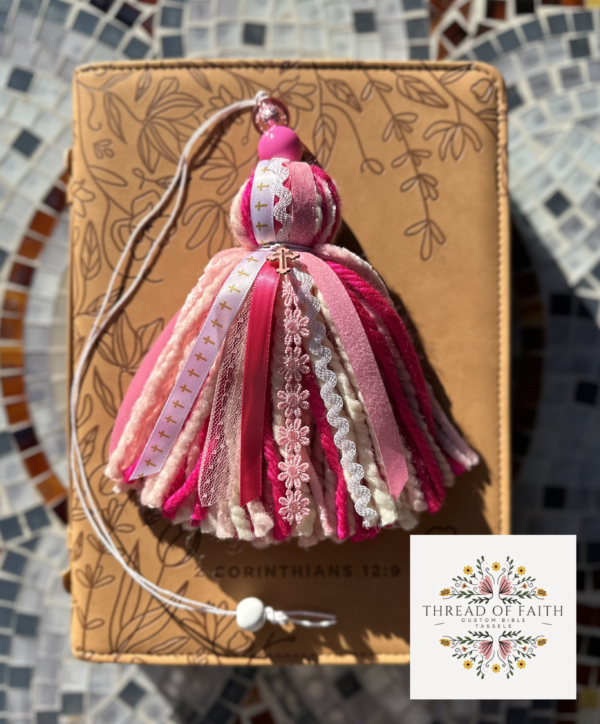 Pretty in Pink Bible Tassel
