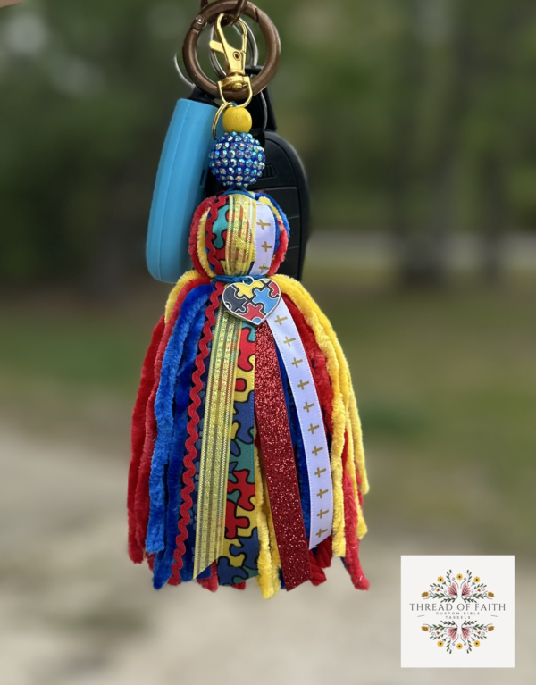 Autism Awareness Keychain