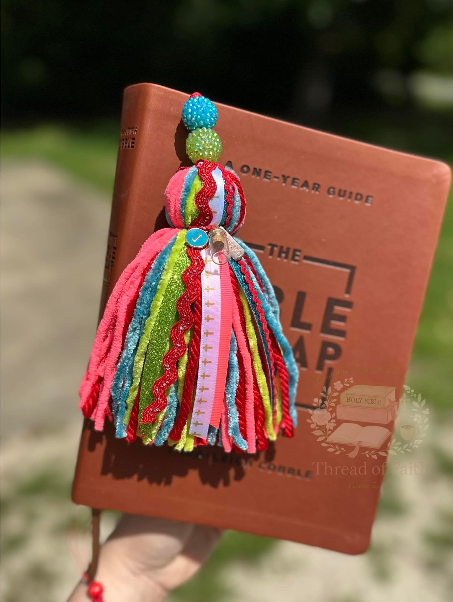 Rainbow Cheetah Tassel