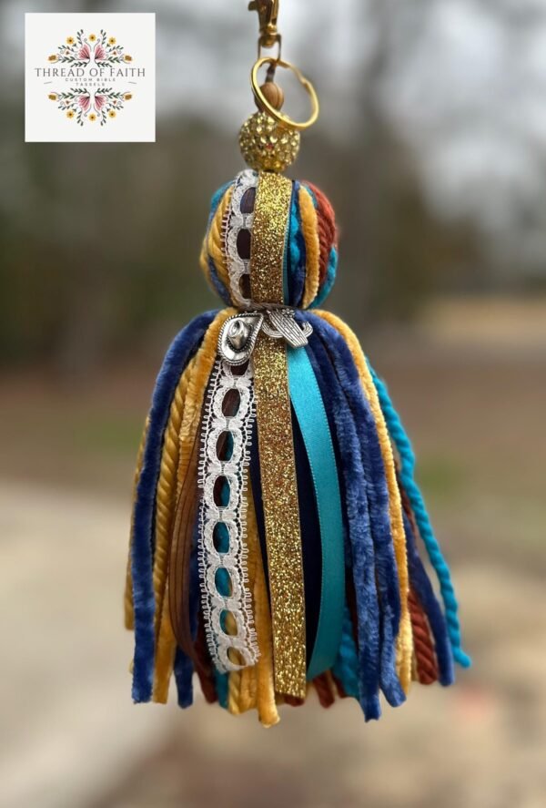 Rustic Western Boho Keychain