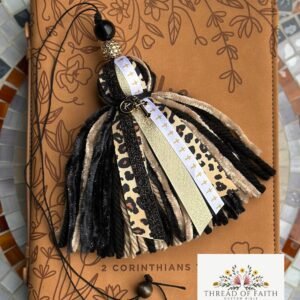 Cheetah Print Bible Tassel